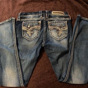 Women's Rock Revival Mid-Rise Boot Cut Jeans Sz 31